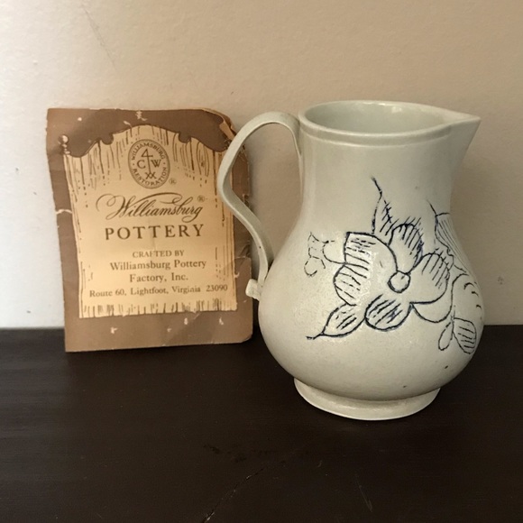 Williamsburg Pottery Mini Pitcher - Picture 3 of 6